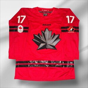 MACKLIN CELEBRINI TEAM CANADA 2026 OLYMPIC JERSEY SIZE LARGE BRAND NEW!!